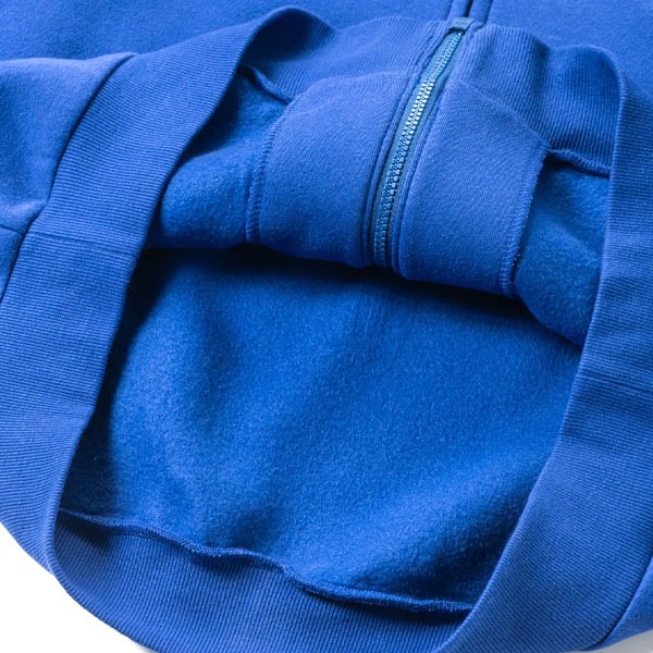 【TIGHTBOOTH】LOGO ZIP HOODED SWEAT SHIRT blue タイトブース ジップパーカー パーカー フード スケートボード スケボー SKATEBOARD