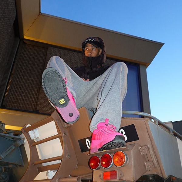 Aubade ルール オブ アトラクション ショーティー DC Shoe】 THE LUCIEN -Lucien Clarke ProModel- カラー:hot