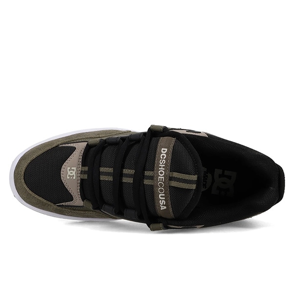 【DC Shoe】KALYNX ZERO S カラー：dark grey/olive/taupe(301)　ディーシー スケートボード スケボー シューズ 靴 スニーカー SKATEBOARD SHOES