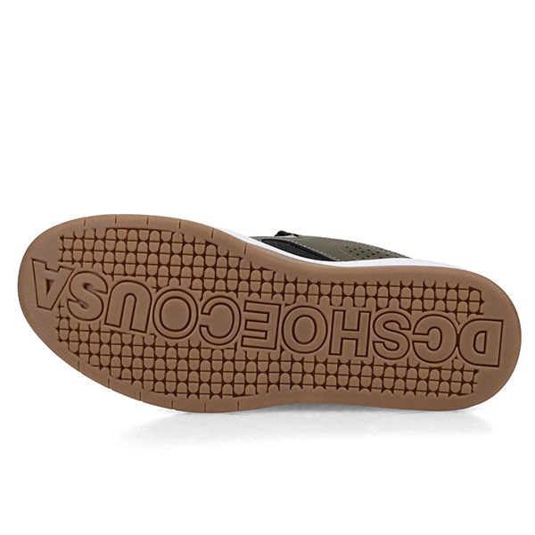 【DC Shoe】KALYNX ZERO S カラー：dark grey/olive/taupe(301)　ディーシー スケートボード スケボー シューズ 靴 スニーカー SKATEBOARD SHOES