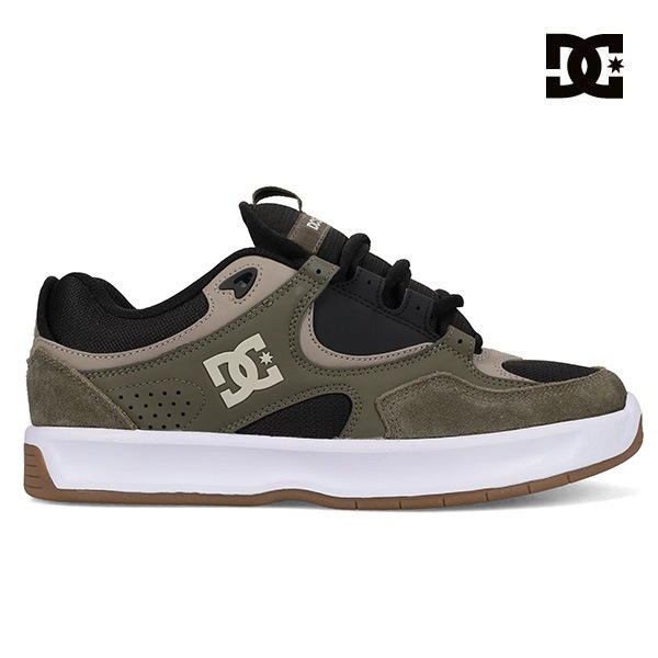 【DC Shoe】KALYNX ZERO S カラー：dark grey/olive/taupe(301)　ディーシー スケートボード スケボー シューズ 靴 スニーカー SKATEBOARD SHOES