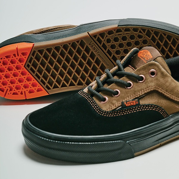 【VANS】SKATE ERA WAFFLECUP black/brown バンズ シューズ 靴 スニーカー スケートボード スケボー SKATEBOARD SHOES