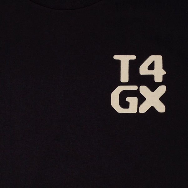 GX1000】T4 TEE カラー：black ジーエックス Tシャツ スケボー
