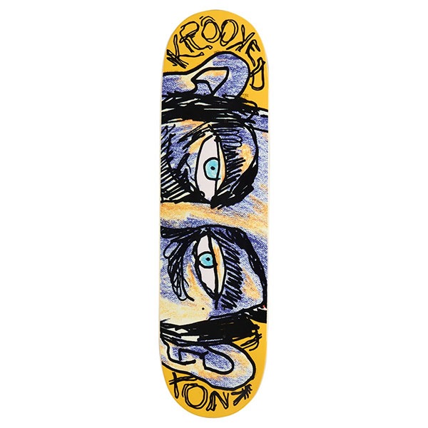 KROOKED】Tom Knox WATCHER 8.5インチ クルキッド スケートボード