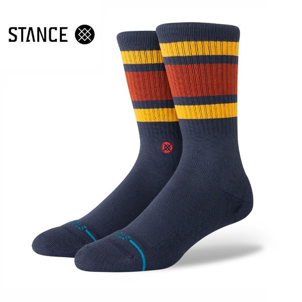 【STANCE】BOYD ST gold スタンス ソックス 靴下 スケートボード スケボー SKATEBOARD