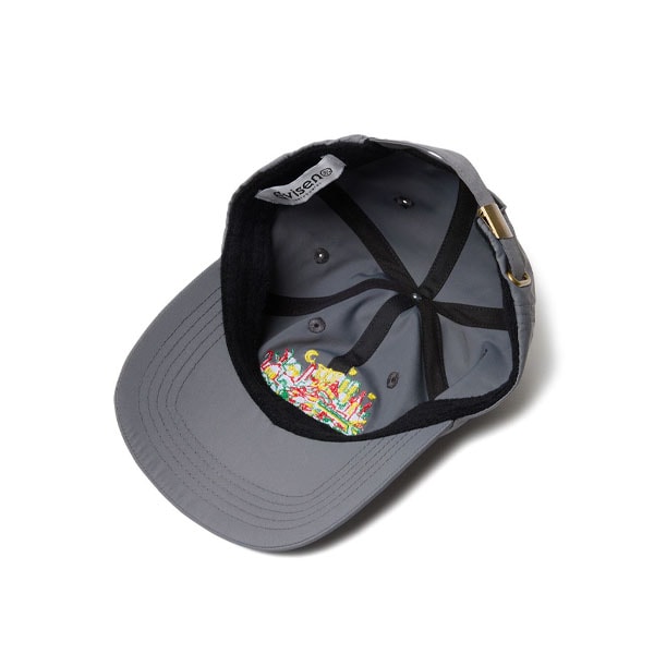 【Evisen】EVI CITY 6 PANEL charcoal/black/brown エビセン 帽子 キャップ スケートボード スケボー SKATEBOARD