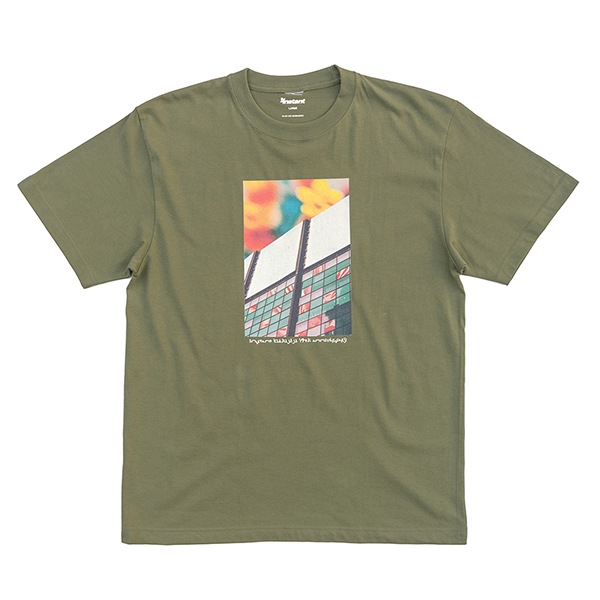 【instant】KICHIJOJI 14TH ANNIVERSARY TEE light olive インスタント Tシャツ スケートボード スケボー SKATEBOARD