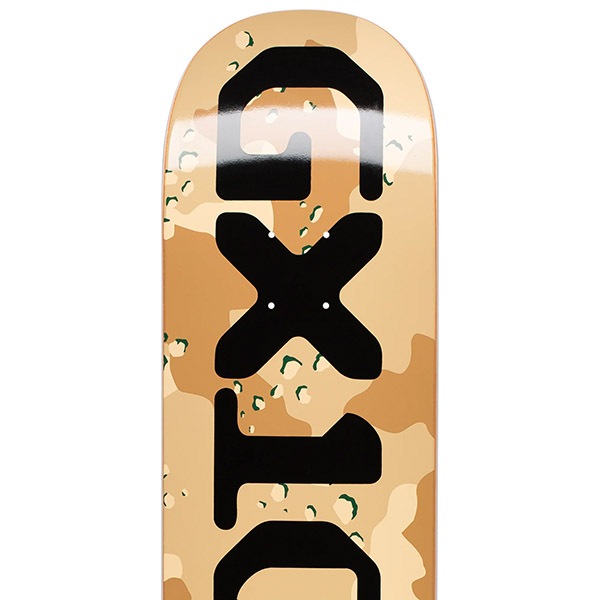 GX1000】OG LOGO CAMO BLACK 8.25インチ ジーエックス スケートボード
