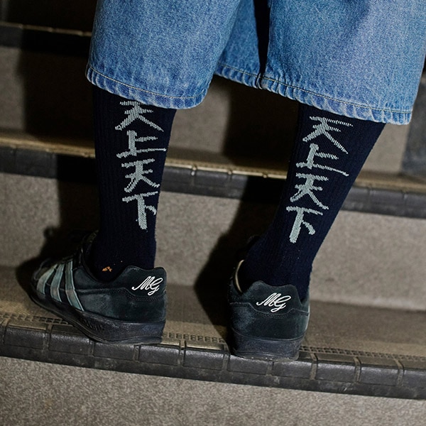 【鼠商店】RAT SOCKS 紺　　鼠商店 吉岡賢人 ソックス スケートボード スケボー SKATEBOARD
