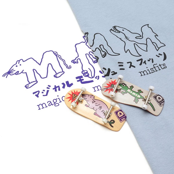 MAGICAL MOSH MISFITS】あにまるTEE blue マジカルモッシュミス