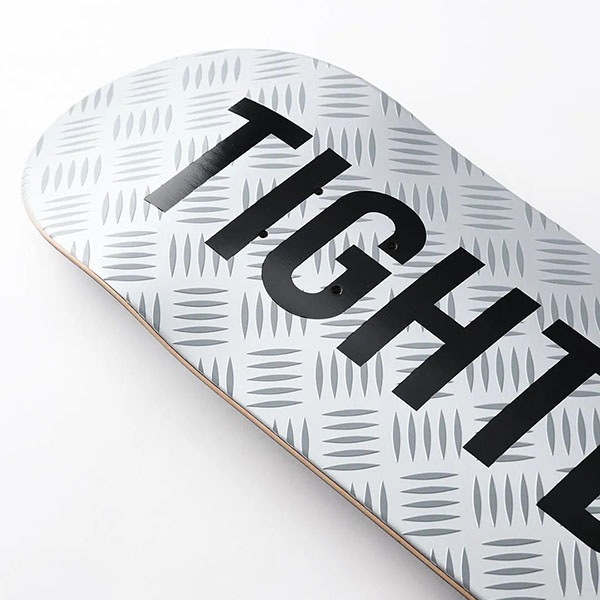 TIGHTBOOTH】CP LOGO SILVER 8.38インチ タイトブース スケートボード