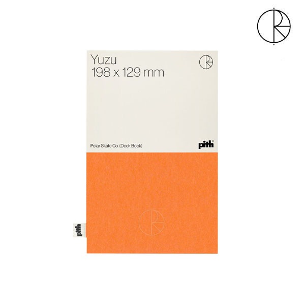 【POLAR】DECK BOOK ORANGE ポーラー 本 書籍 雑誌 マガジン スケートボード スケボー SKATEBOARD