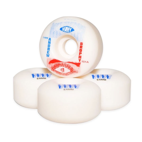 【WAYWARD】Andrew Brophy CLASSIC CUT 54mm ウェイワード ハードウィール スケートボード スケボー SKATEBOARD WHEEL