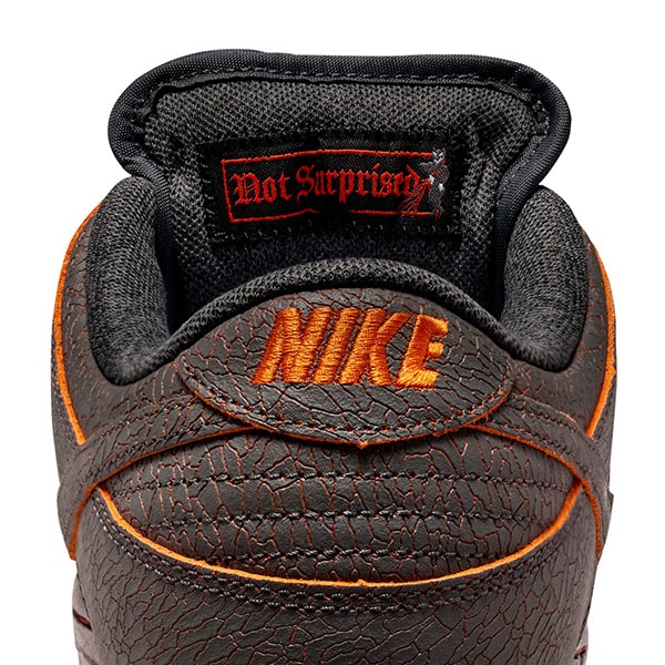 【NIKE SB】DUNK LOW PRO PREMIUM カラー： dk smoke grey/campfire orange HV1668-001　ナイキ エスビー ダンク エスビー スケートボード スケボー シューズ 靴 スニーカー SKATEBOARD SHOES