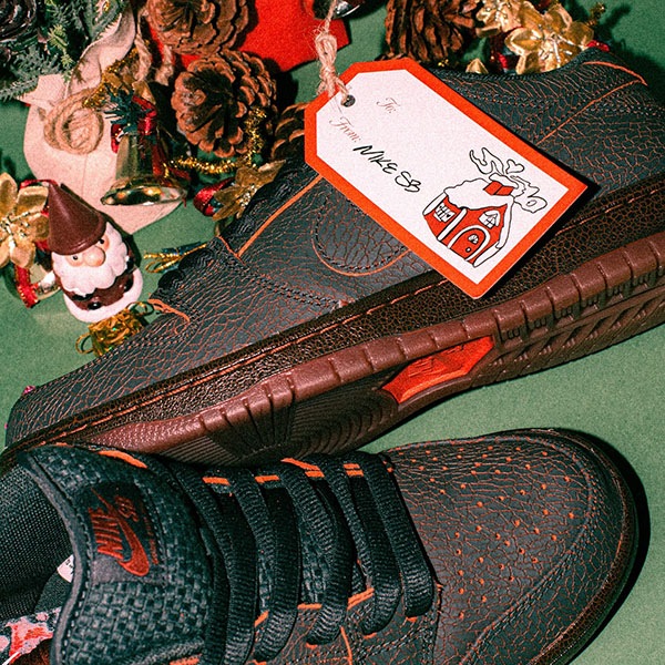 【NIKE SB】DUNK LOW PRO PREMIUM カラー： dk smoke grey/campfire orange HV1668-001　ナイキ エスビー ダンク エスビー スケートボード スケボー シューズ 靴 スニーカー SKATEBOARD SHOES