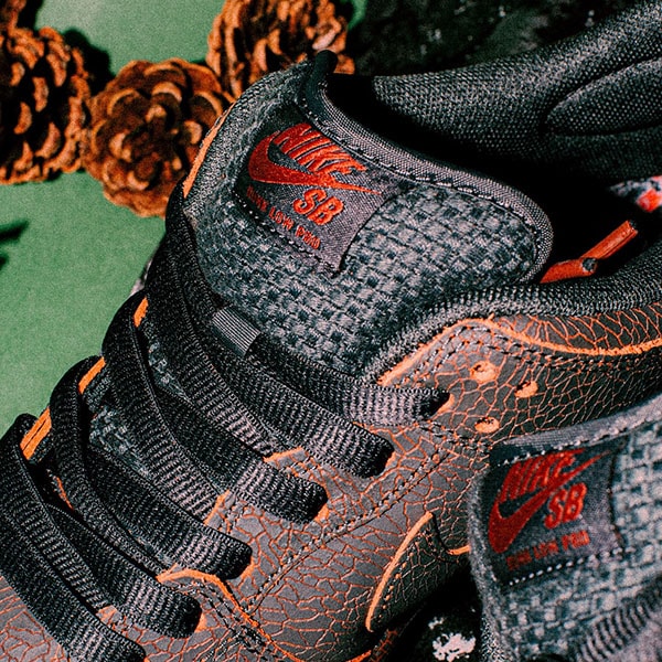 【NIKE SB】DUNK LOW PRO PREMIUM カラー： dk smoke grey/campfire orange HV1668-001　ナイキ エスビー ダンク エスビー スケートボード スケボー シューズ 靴 スニーカー SKATEBOARD SHOES