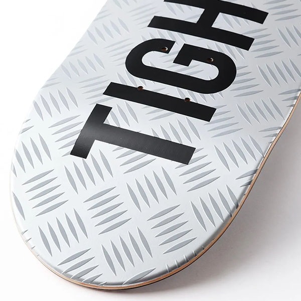 【TIGHTBOOTH】CP LOGO SILVER 8.0インチ　タイトブース スケートボード スケボー デッキ  SKATEBOARD DECK