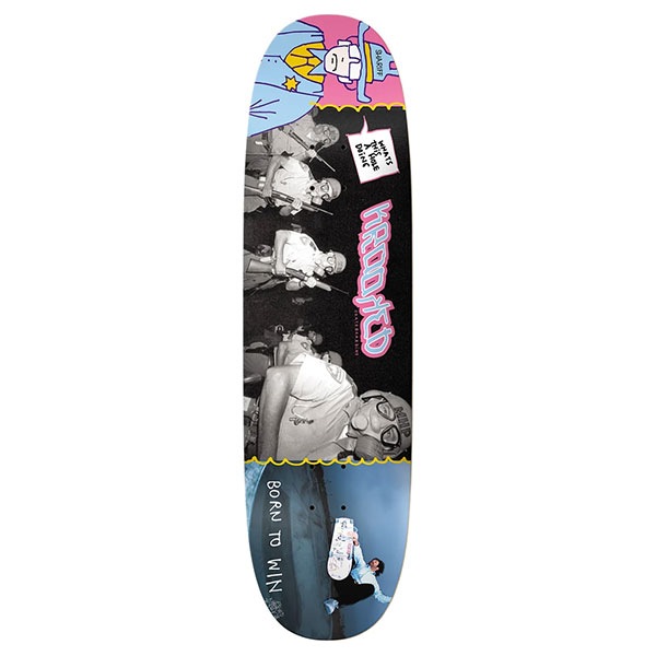 KROOKED】A HOLE DECK 8.75インチ クルキッド スケートボード スケボー