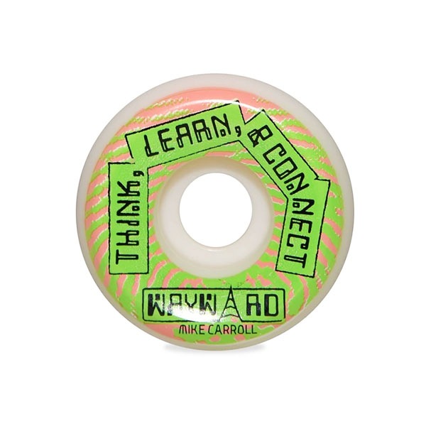 【WAYWARD】Mike Carroll FUNNEL CUT 53mm ウェイワード ハードウィール スケートボード スケボー SKATEBOARD WHEEL