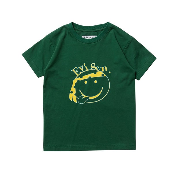 【Evisen】ONE UP KIDS TEE green エビセン Tシャツ キッズ スケートボード スケボー SKATEBOARD