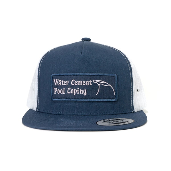 WATER CEMENT×INSTANT】SNAPBACK navy/white インスタント