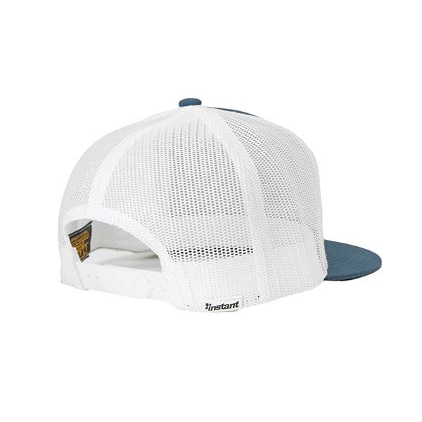 【WATER CEMENT×INSTANT】SNAPBACK navy/white インスタント キャップスケートボード スケボー SKATEBOARD