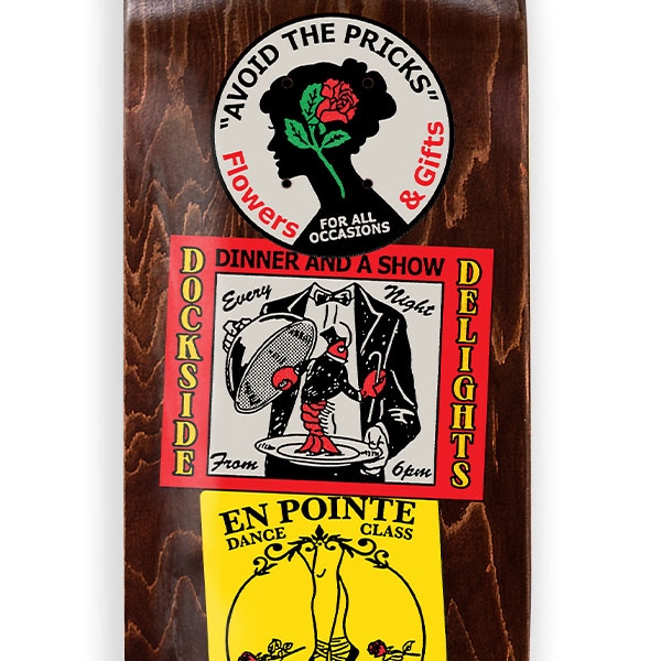 PASS~PORT】COASTER series FLOWERS & GIFTS 8.125インチ パスポート