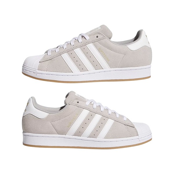 スケート靴 adidas skateboarding】SUPERSTAR ADV KI5733 clear granite
