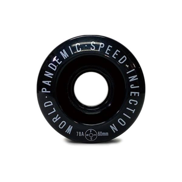 【W.P.S.I】HARD CORE SOFT SLIDE WHEELS 78A ROUND LIP サイズ:60mm ワールドパンデミックスピードインジェクション ソフトウィール ウィール クラシック パーツ WHEEL スケートボード スケボー SKATEBOARD