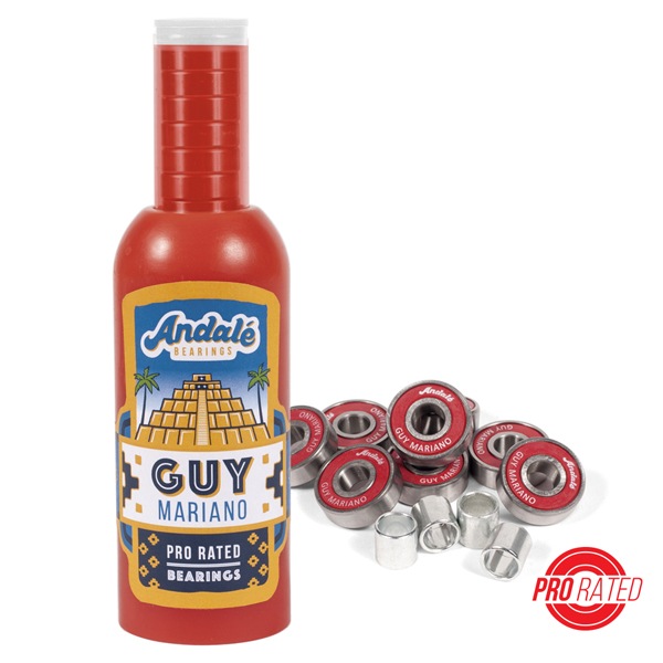 【Andale】Guy Mariano Pro Rated Bearings MJ Signature Model アンダレ ガイ・マリアーノ スケートボード ベアリング