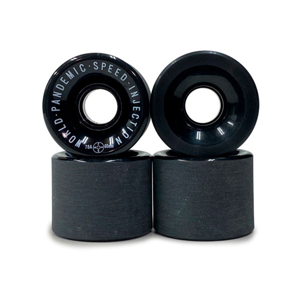 【W.P.S.I】HARD CORE SOFT SLIDE WHEELS 78A SQUARE LIP サイズ：60mm　ワールドパンデミックスピードインジェクション ソフトウィール ウィール クラシック パーツ WHEEL  スケートボード スケボー SKATEBOARD