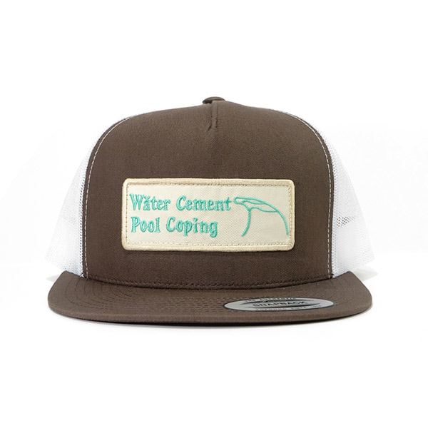 WATER CEMENT×INSTANT】SNAPBACK brown/white インスタント キャップ