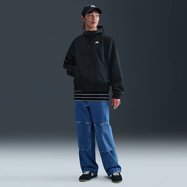 NIKE SB】SWOOSHGRIL SKATE JACKET カラー：black/black/white HV0265