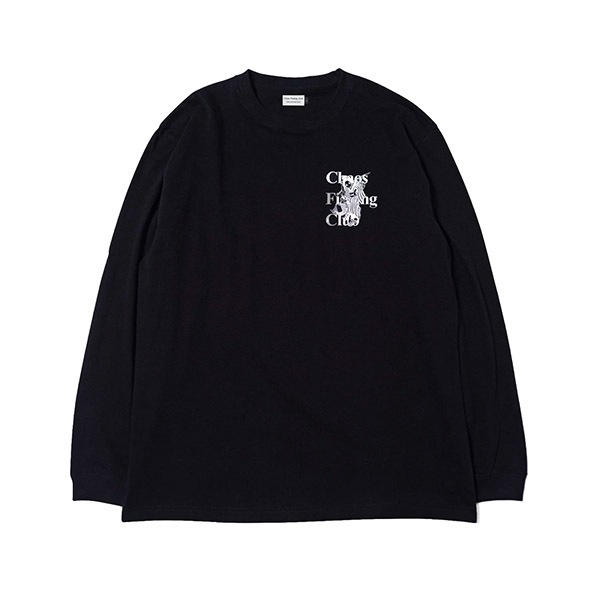 Chaos Fishing Club】THE ORIGINAL FISHING GIRL L/S black カオス
