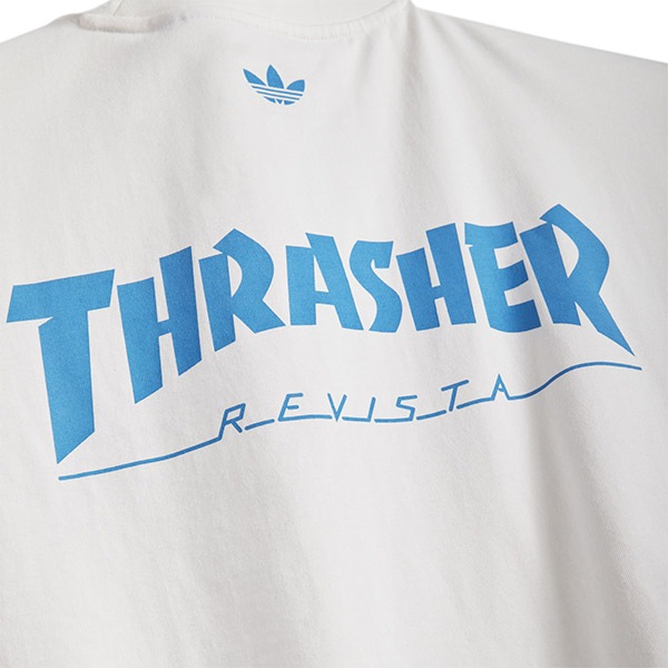 adidas skateboarding×THRASHER】ARGENTINA TEE THRASHER x AFA white