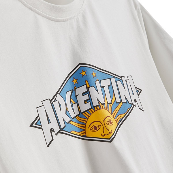 adidas skateboarding×THRASHER】ARGENTINA TEE THRASHER x AFA white