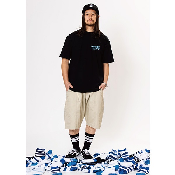 mgh CORE4 TシャツL / ショーツM / ソックスF / シューズ MAGICAL MOSH MISFITS】HIGHSOX×MxMxM-POCKET SOX SHORTS マジカル