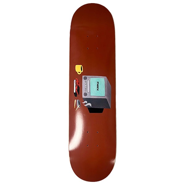 【JHAKX】 TV/VCR 7.75インチ　ジャークス スケートボード スケボー デッキ  SKATEBOARD DECK
