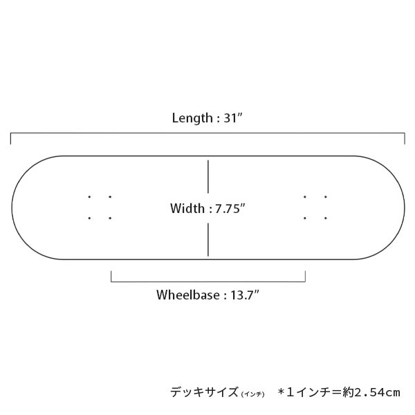【JHAKX】 TV/VCR 7.75インチ　ジャークス スケートボード スケボー デッキ  SKATEBOARD DECK