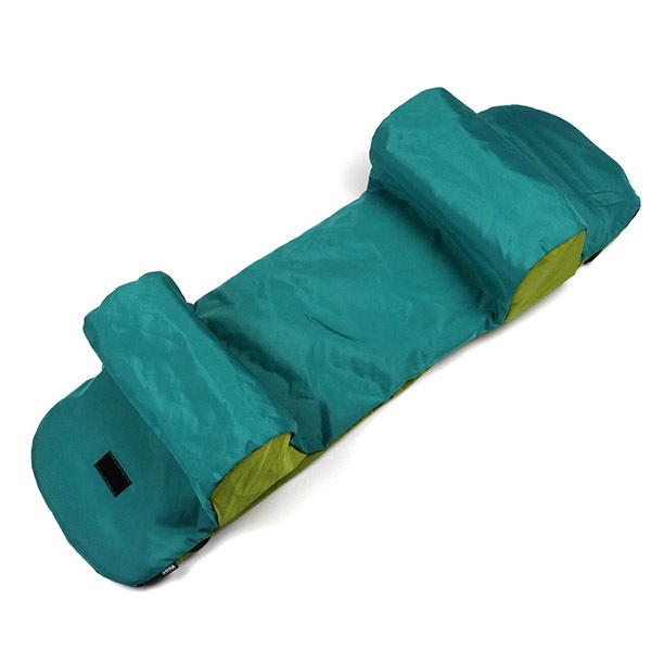 【VAGA】AMOEBA -Skateboard Wrapper- light green/teal バガ バック スケートボード スケボー SKATEBOARD