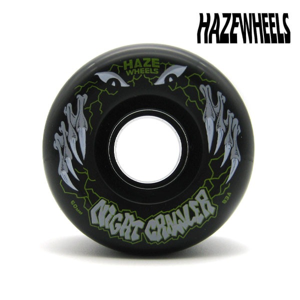 【HAZE WHEELS】NIGHT CRAWLER 83A 60MM ヘイズ ウィール WHEEL  スケートボード スケボー SKATEBOARD