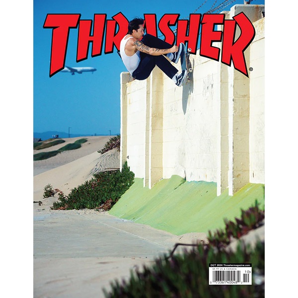 【THRASHER】OCTOBER 2024 ISSUE #531 2024.10月号 スラッシャー マガジン 書籍 雑誌 スケートボード スケボー SKATEBOARD