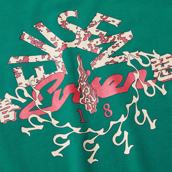 Evisen】EYE FIRE TECH POCKET TEE green エビセン Tシャツ
