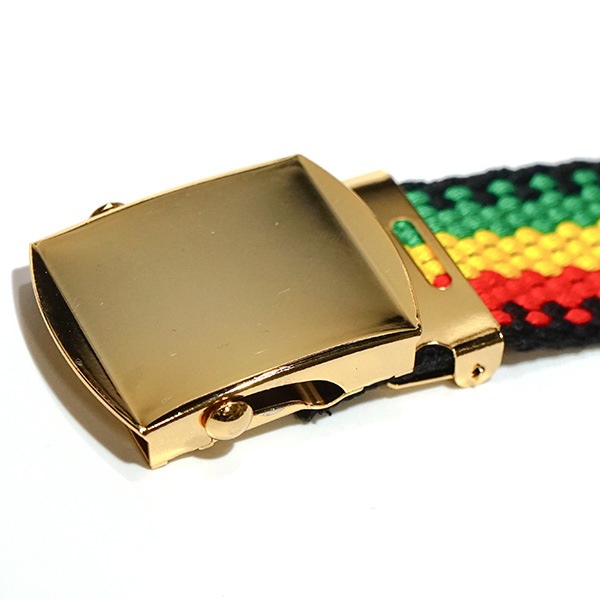 【JHAKX】PLAITED RASTA gold ジャークス ベルト  スケートボード スケボー SKATEBOARD