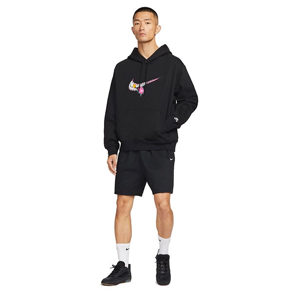 NIKE SB】SWOOSHGRILL PULLOVER SKATE HOODIE カラー：black/white