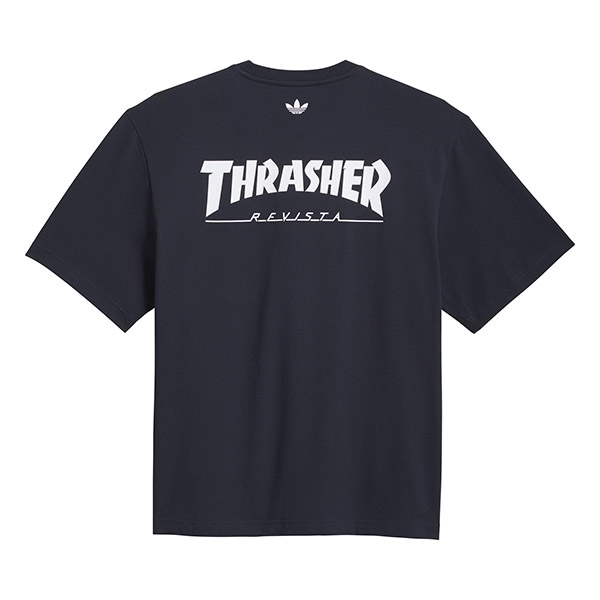 adidas skateboarding×THRASHER】ARGENTINA TEE THRASHER x AFA navy