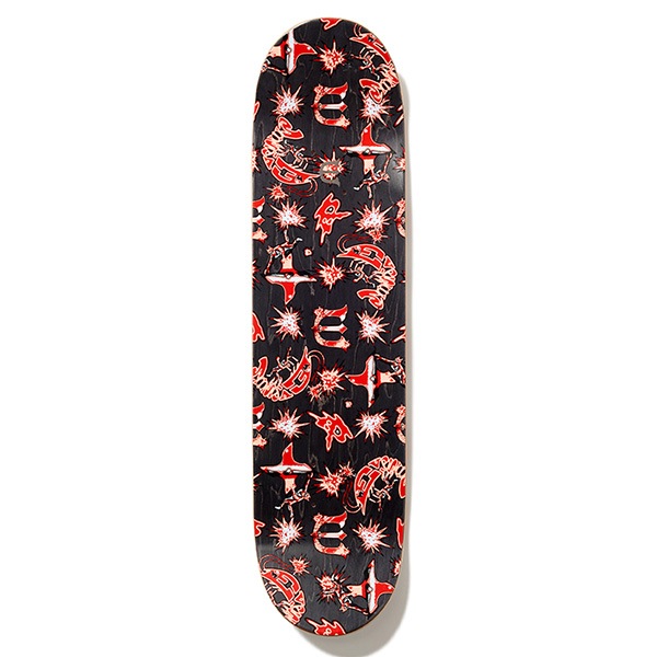 Supra × Disney  whiteスケートボードデッキ Evisen】Mr. SHRIMP 8.125インチ エビセン スケートボード スケボー