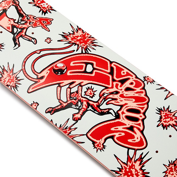 Southpole 赤タブ W38 sk8 激レア Evisen】Mr. SHRIMP 8.125インチ エビセン スケートボード スケボー