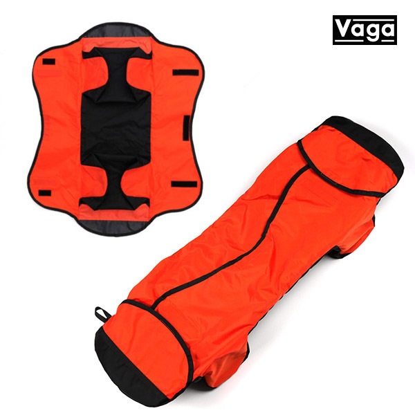 【VAGA】AMOEBA -Skateboard Wrapper- orange/black バガ バック スケートボード スケボー SKATEBOARD