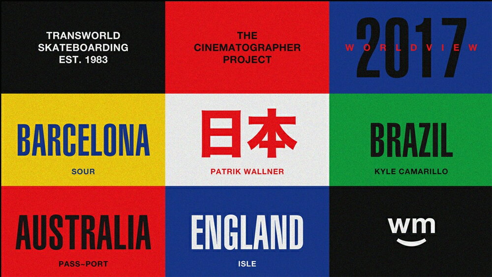 Transworld】THE CINEMATOGRAPHER PROJECT トランスワールド ザ